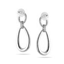 SILVER TEARDROP EARRINGS