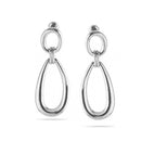 SILVER TEARDROP EARRINGS