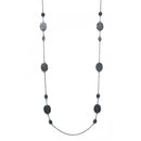HEMATITE CHAIN LONG NECKLACE