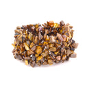 Tiger Eys Chips Chunky Stretch Bracelet