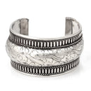 Silver-Tone Metal Cuff 