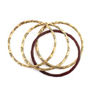 Gold-Tone Metal 4 Piece Bangle