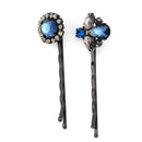 Black-Tone Metal 2 Bobby Pin Hair Clip 