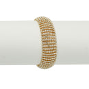 GOLD RHINESTONE CRYSTAL BRACELET