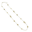 MATTE FINISHED GOLD LONG NECKLACE