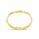 GOLD HINGED BRACELET