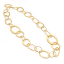 Gold Large Link Long Chain Necklace