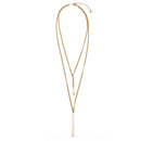 GOLD VERTICAL BAR  LAYER NECKLACE