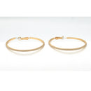GOLD GLITTER HOOP EARRINGS