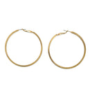GOLD GLITTER HOOP EARRINGS