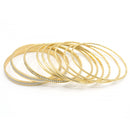 GOLD 9 PCS BRACELET SET