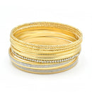 GOLD 9 PCS BRACELET SET