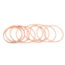 ROSE GOLD 9 PCS BRACELET SET