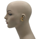 GOLD CLIP-ON EARRINGS