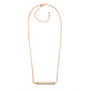 ROSE GOLD BAR NECKLACE
