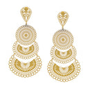 GOLD FILIGREE LIGHT WEIGHT EARRINGS