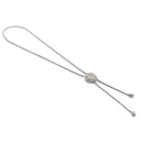 TWO TONE PAVE CRYSTAL ENGRAVED HEART PENDANT LONG TASSEL NECKLACE4653NK(FB16))