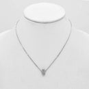 SILVER PINEAPPLE CRYSTAL SHORT PENDANT NECKLACE