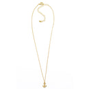 GOLD ANCHOR PENDANT NECKLACE