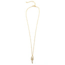 GOLD LOCK AND KEY NECKLACE