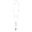 SILVER LOCK AND KEY NECKLACE
