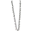 SILVER LONG CHAIN NECKLACE