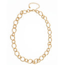 Gold Link Chain Long Necklace