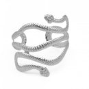 SILVER  HALLOWEEN SNAKE UPPER  ARM BAND CUFF BRACELET
