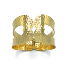 GOLD HAMMER HINGE BRACELET