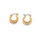 Gold Hoop Earring