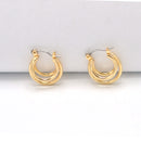 Gold Hoop Earring