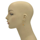 Gold Multi Color Evil Eye Earrings Set