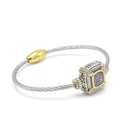 AMETHYST CRYSTAL CLASSIC CABLE BRACELET