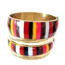GOLD MULTI COLOR BANGLE SET