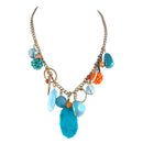 GOLD-TURQUOISE NECKLACE
