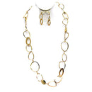 GOLD ROUND NECKLACES