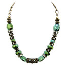 GOLD-OLIVE NECKLACES