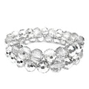 CLEAR HINGED BRACELETS